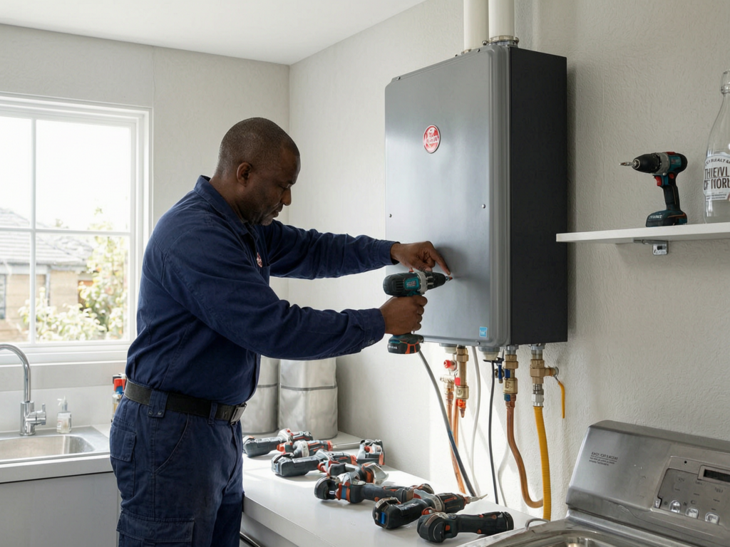 emergency-plumber-surrey-working-with-tools-in-kitchen