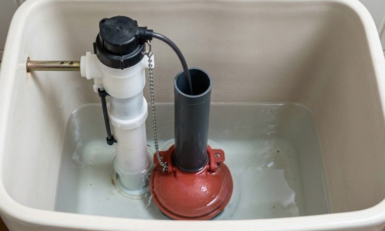 Inside the Tank: Fill Valve and Flapper Revealed